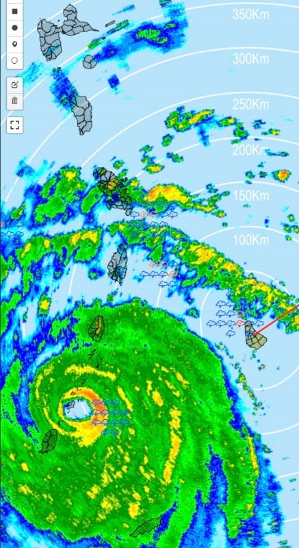 Hurricane Beryl passes Bequia